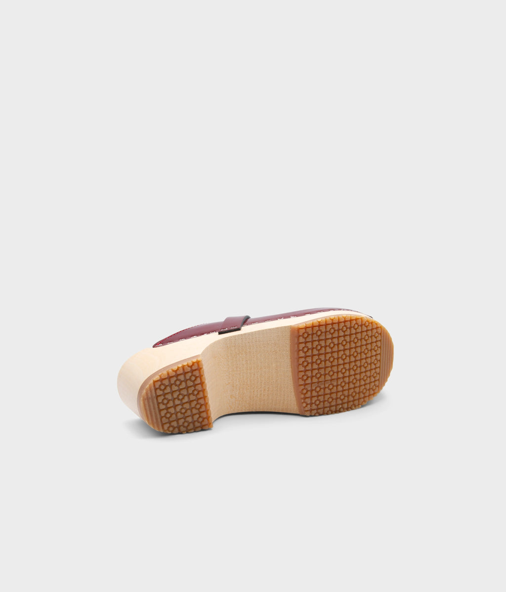 Close-up of a shoe sole with a white background