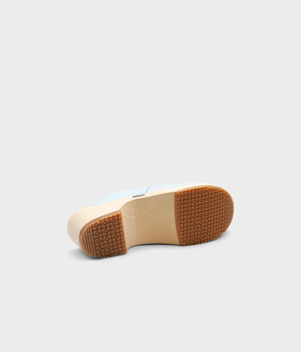 Close-up of a shoe sole with a white background